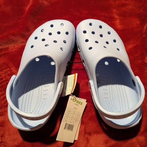 CROCS Shoes - Light Blue Crocs – Size 8W / 6M – NEW with Tags